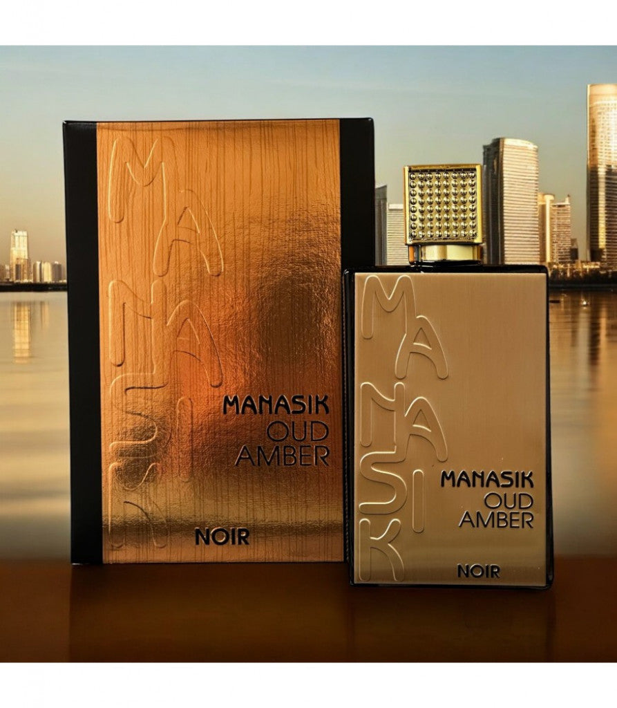 Арабски парфюм Noir Manasik Oud Amber EDP 100мл