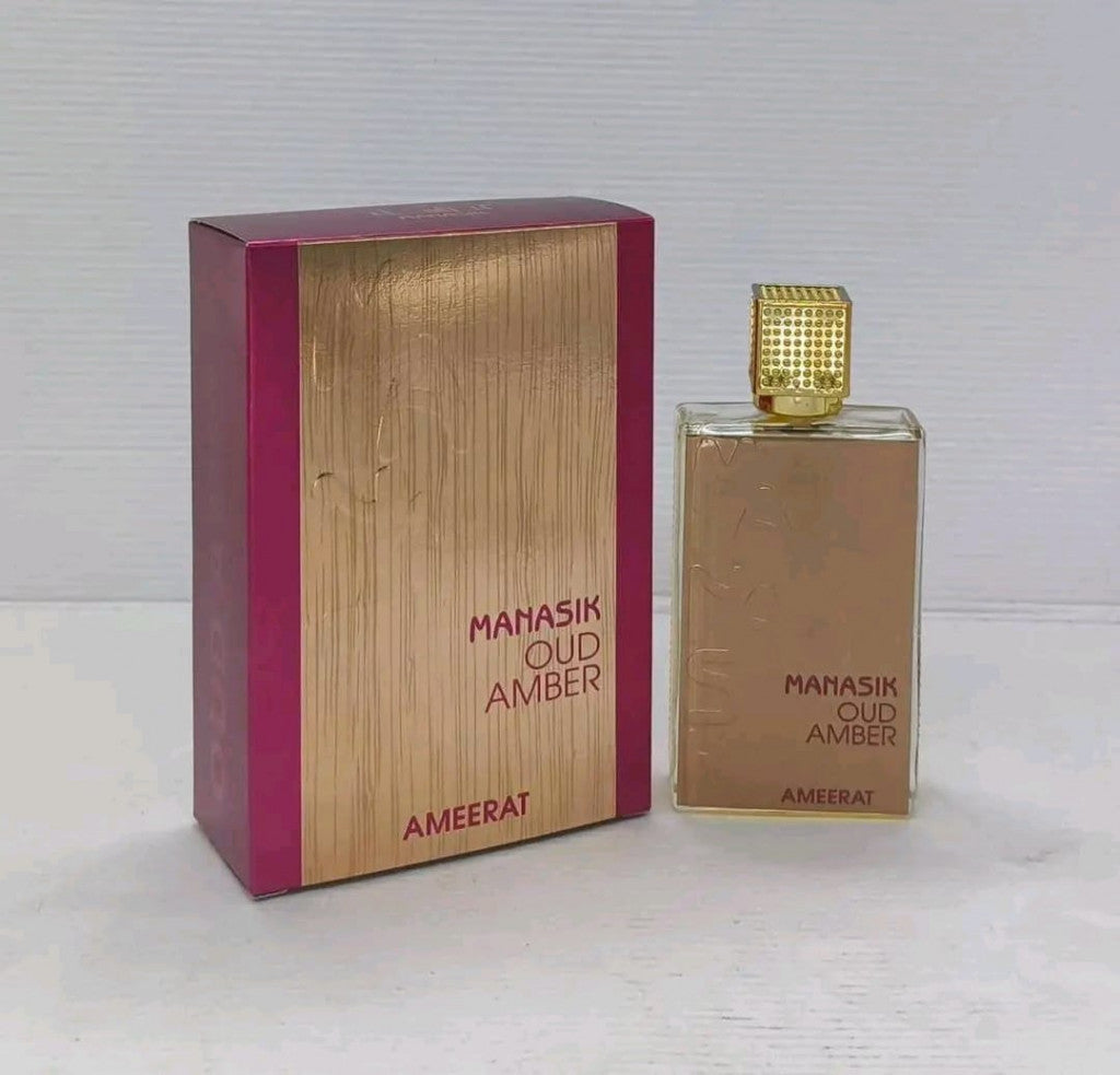 Арабски парфюм Ameerat Manasik Oud Amber 100мл